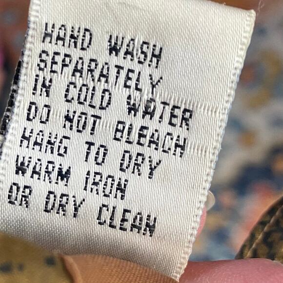 Vintage Equestrian Print Bomber Jacket Brown Tan Gold EUC Size L 100% Silk - Picture 12 of 12